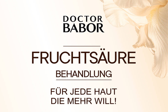 Fruchtsäurebehandlung