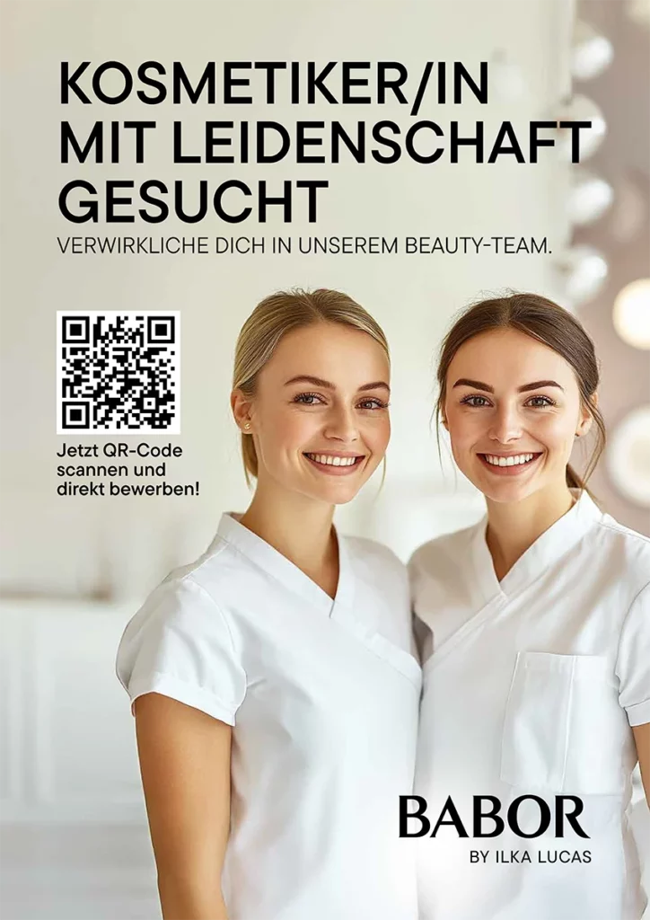 Kosmetiker/in Stellenausschreibung