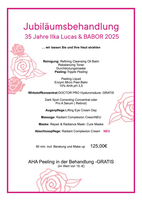 Jubiläumsbehandlung